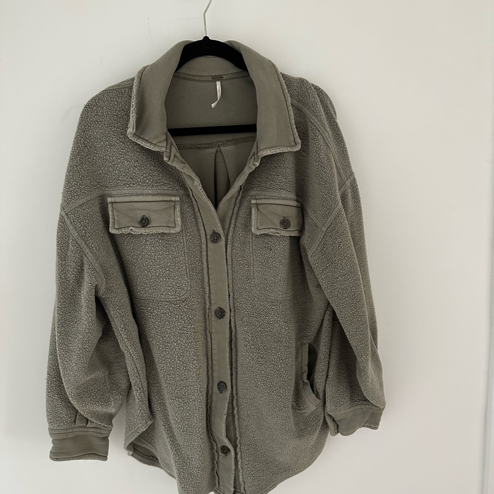 Green mint condition oversized rubys jacket